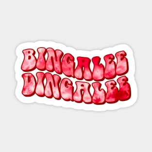 Cornell bingalee dingalee Sticker